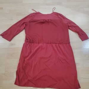 Zara Basic Red Dress